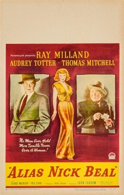 Alias Nick Beal movie posters (1949) metal framed poster