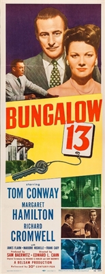 Bungalow 13 movie posters (1948) wood print