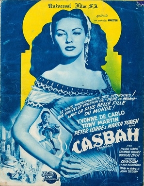 Casbah movie posters (1948) poster with hanger