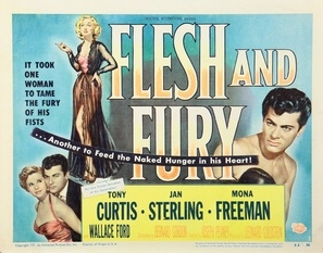 Flesh and Fury movie posters (1952) sweatshirt