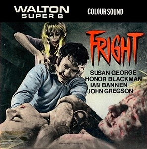 Fright movie posters (1971) mouse pad
