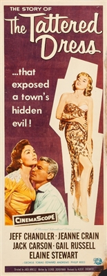 The Tattered Dress movie posters (1957) Poster MOV_1874192