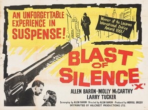 Blast of Silence movie posters (1961) pillow