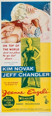 Jeanne Eagels movie posters (1957) poster
