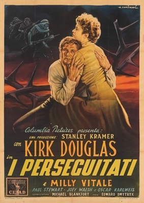 The Juggler movie posters (1953) wooden framed poster