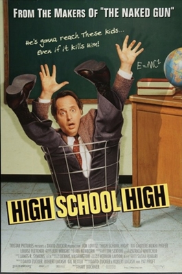 High School High movie posters (1996) wooden framed poster