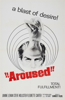 Aroused movie posters (1966) metal framed poster