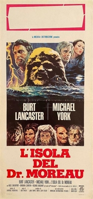 The Island of Dr. Moreau movie posters (1977) wood print