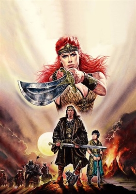 Red Sonja movie posters (1985) wood print