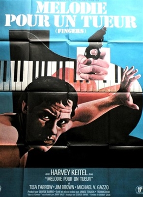 Fingers movie posters (1978) poster with hanger