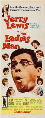 The Ladies Man movie posters (1961) metal framed poster