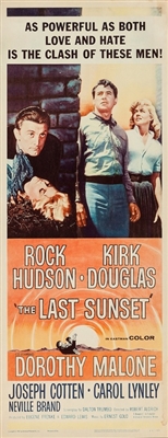 The Last Sunset movie posters (1961) hoodie