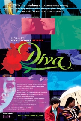 Diva movie posters (1981) pillow