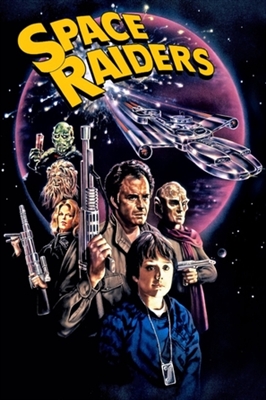 Space Raiders movie posters (1983) tote bag