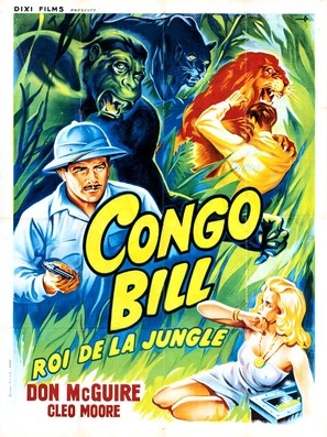 Congo Bill movie posters (1948) Stickers MOV_1876741