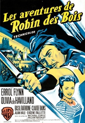The Adventures of Robin Hood movie posters (1938) poster with hanger