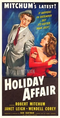 Holiday Affair movie posters (1949) t-shirt