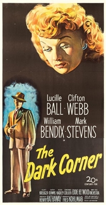 The Dark Corner movie posters (1946) wood print