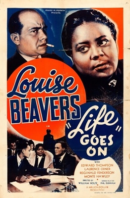 Life Goes On movie posters (1938) wood print