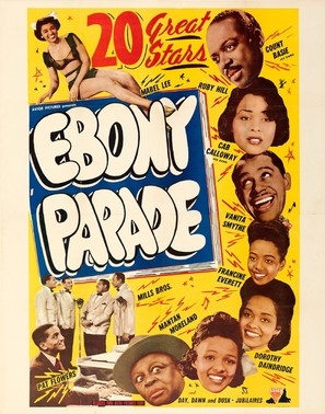 Ebony Parade movie posters (1947) canvas poster