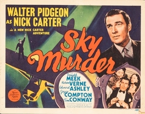 Sky Murder movie posters (1940) canvas poster