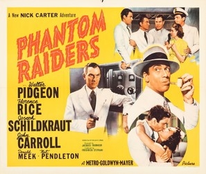 Phantom Raiders movie posters (1940) metal framed poster