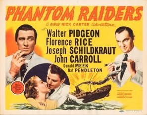 Phantom Raiders movie posters (1940) pillow