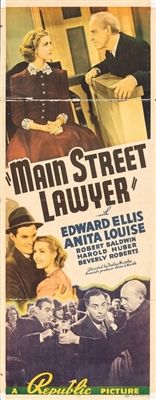 Main Street Lawyer movie posters (1939) t-shirt