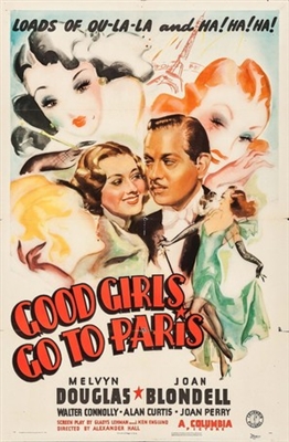 Good Girls Go to Paris movie posters (1939) poster