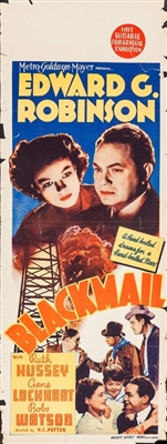 Blackmail movie posters (1939) sweatshirt