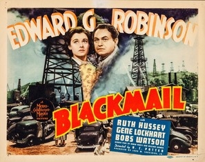 Blackmail movie posters (1939) tote bag