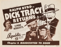 Dick Tracy Returns movie posters (1938) sweatshirt #3623614