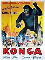 Konga movie posters (1961) Mouse Pad MOV_1877060
