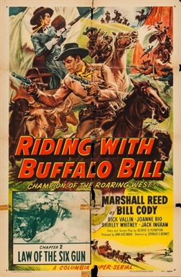 Riding with Buffalo Bill movie posters (1954) puzzle MOV_1877189