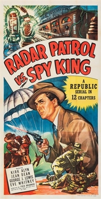 Radar Patrol vs. Spy King movie posters (1949) metal framed poster
