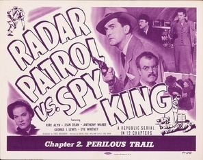 Radar Patrol vs. Spy King movie posters (1949) wooden framed poster