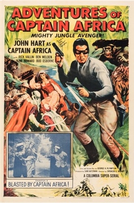 Adventures of Captain Africa, Mighty Jungle Avenger! movie posters (1955) Poster MOV_1877223