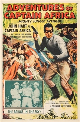 Adventures of Captain Africa, Mighty Jungle Avenger! movie posters (1955) Poster MOV_1877225