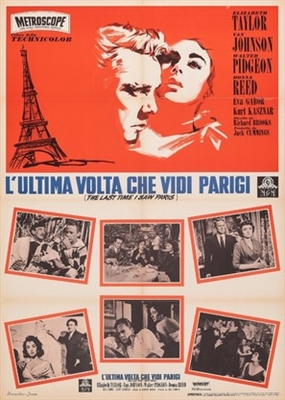 The Last Time I Saw Paris movie posters (1954) sweatshirt