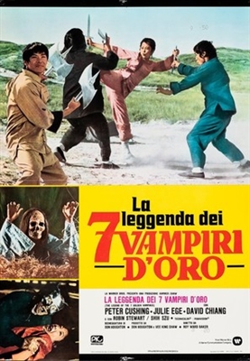 The Legend of the 7 Golden Vampires movie posters (1974) canvas poster