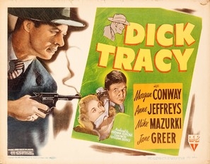 Dick Tracy movie posters (1945) tote bag