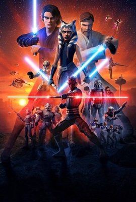 &quot;Star Wars: The Clone Wars&quot; movie posters (2008) puzzle MOV_1877602