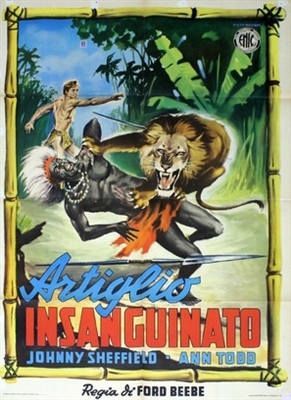The Lion Hunters movie posters (1951) canvas poster