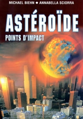 Asteroid movie posters (1997) wood print
