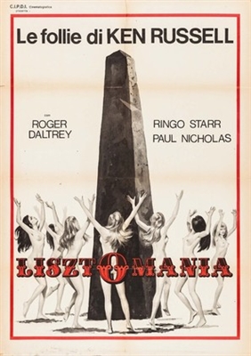Lisztomania movie posters (1975) poster