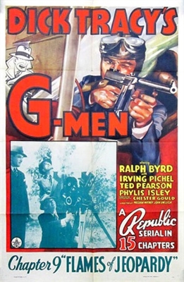 Dick Tracy's G-Men movie posters (1939) mug