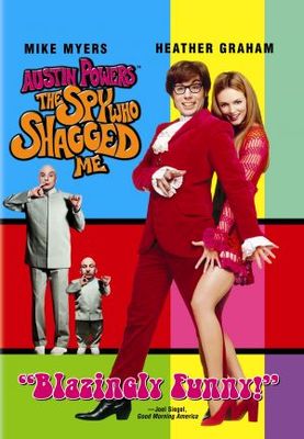 Austin Powers 2 movie poster (1999) wooden framed poster