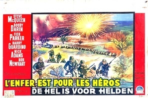 Hell Is for Heroes movie posters (1962) sweatshirt