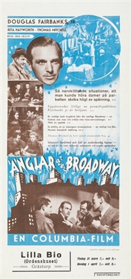 Angels Over Broadway movie posters (1940) metal framed poster