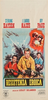 Fighter Attack movie posters (1953) pillow